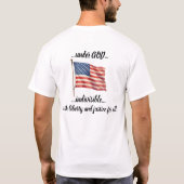 忠誠の誓い Tシャツ (裏面)
