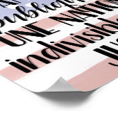 忠誠の誓フランスのい ポスター (角)