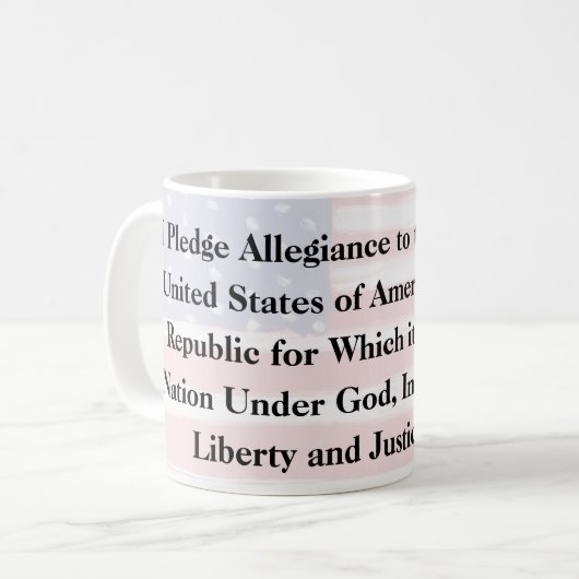 忠誠の誓約 コーヒーマグカップ (正面左)