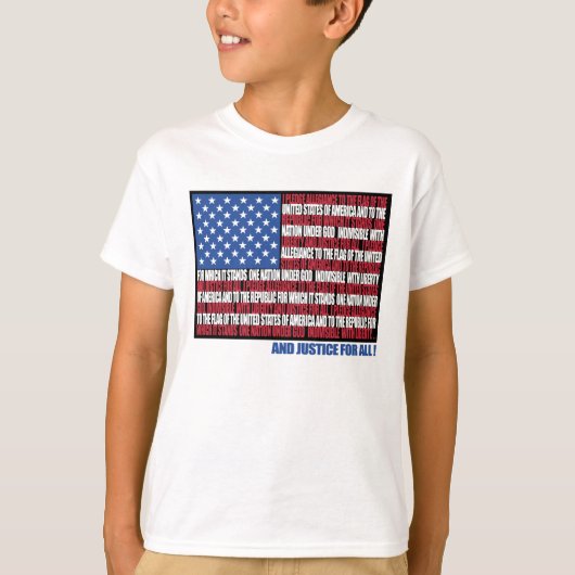 忠誠のTシャツの誓約 Tシャツ (正面)