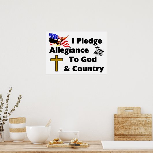 忠誠を誓う ポスター (キッチン)