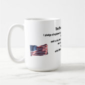 忠誠クラシックを誓ったマグ コーヒーマグカップ (左)