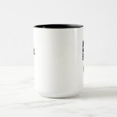 忠誠心は訓練ではなく、生まれつき – イエロー・ラブ – コーヒー マグカップ (中央)