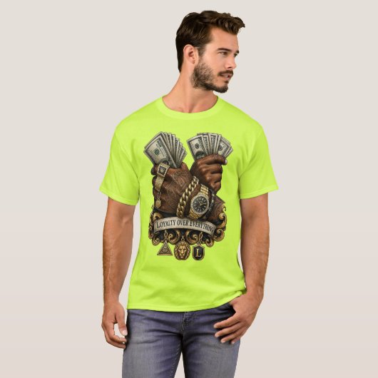忠誠第一 Tシャツ (正面フル)