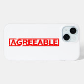 快い切手 Case-Mate iPhoneケース (裏面 (横))