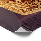 快楽を描いたレリーフ、 浮き彫りを持つPyx ポスター (角)