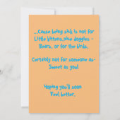 快気祝いのカード サンキューカード (裏面)