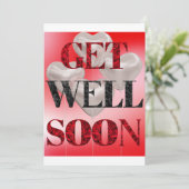 快気祝いの招待状 招待状 (スタンド正面)