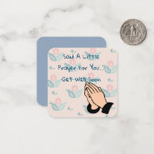 快気祝いカード ノートカード (正面/裏面インサイチュ)