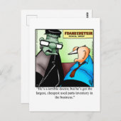 快気祝いユーモアポストカード ポストカード (正面/裏面)