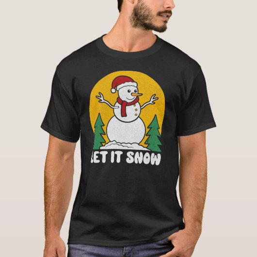 快活なクリスマスのTシャツ喜び! Tシャツ (正面)