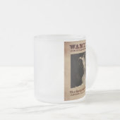 快活なスプリンガースパニエル フロストグラスマグカップ (正面右)