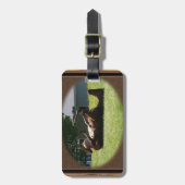 快活な子馬の~の荷物のラベル ラゲッジタグ (正面縦)