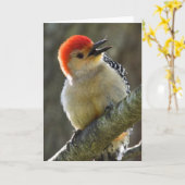 快活な挨拶 カード (黄色い花)