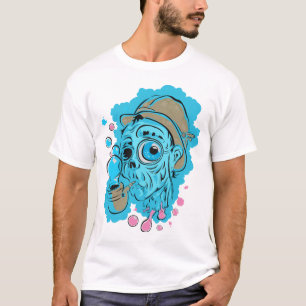 快活な混乱の青の霧 Tシャツ