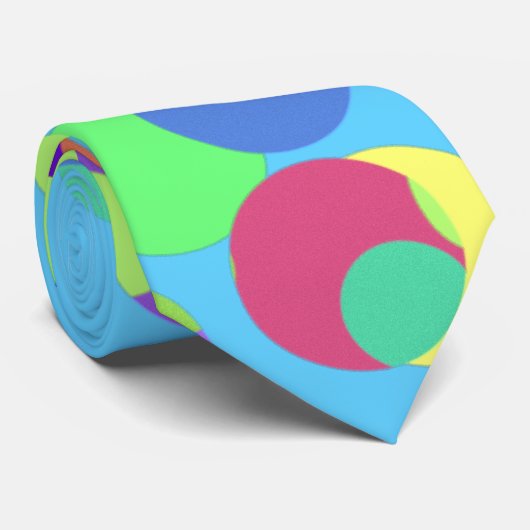 快活な点のタイ ネクタイ (ロール)