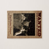 快活な猫科の動物 ジグソーパズル (横)