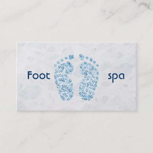 快活な足 名刺 (正面)