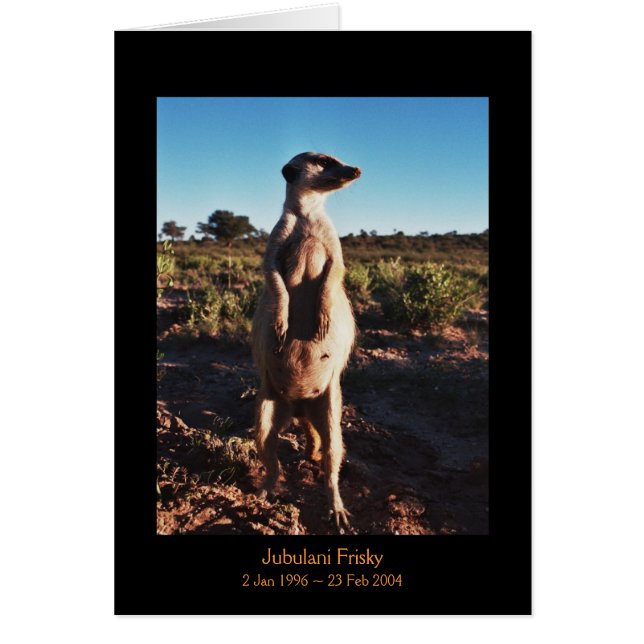 快活なJubulani -伝説カード (正面)