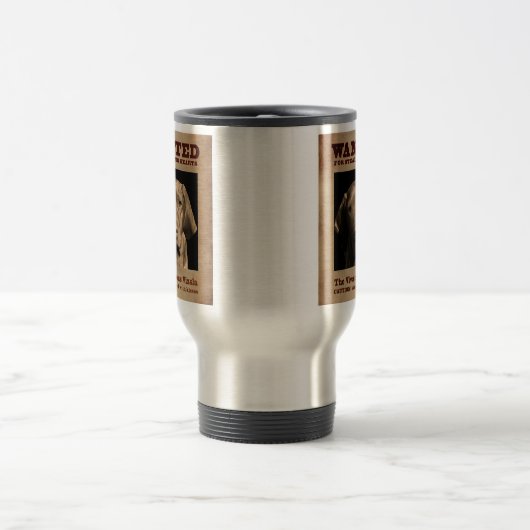 快活なVizsla トラベルマグ (中央)