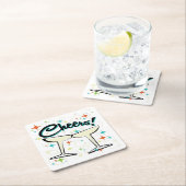 快活精力的の! スクエアペーパーコースター (インサイチュ)