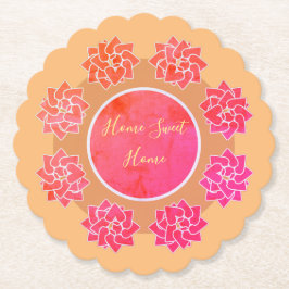 快適かわいらしで ペーパーコースター