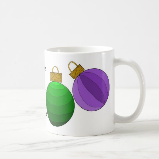 快適さと喜び コーヒーマグカップ (右)