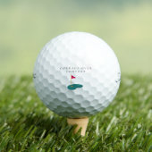 「快適さよりも勇気を」- 力を与えるモチベーション ゴルフボール (インサイチュ 木)