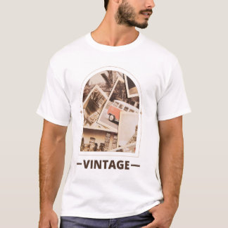 快適でおしゃれなハーフスリーブのケンブリッジ Tシャツ