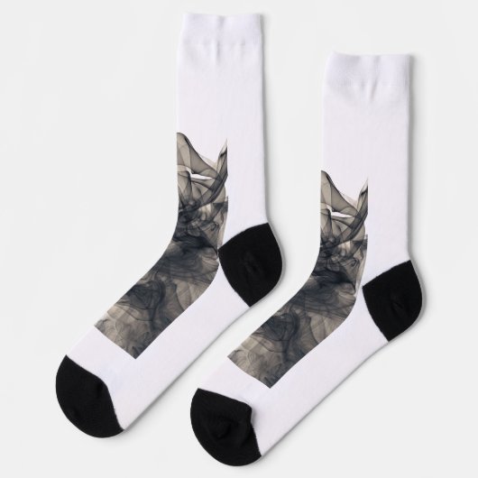 快適で青白い ソックス (左)