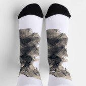 快適で青白い ソックス (上部)