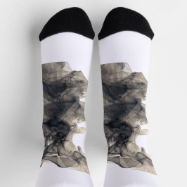 快適で青白い ソックス