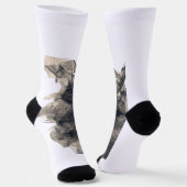 快適で青白い ソックス (傾斜あり)