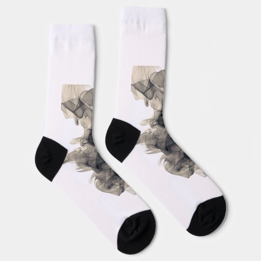 快適で青白い ソックス (右)