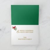 快適と喜びのホリデーカード シーズンカード (内部)