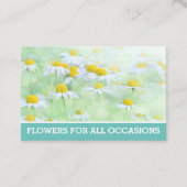 快適と花売り花屋フローリスト 名刺 (正面)