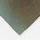 快適なかわいく好奇心が強い子ネコの詮索好きな目 フリースブランケット (角)