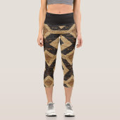 快適なエコカプリレギンス カプリレギンス (正面)