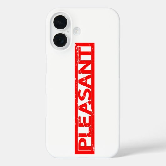 快適なスタンプ Case-Mate iPhoneケース (裏面)