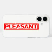 快適なスタンプ Case-Mate iPhoneケース (裏面 (横))