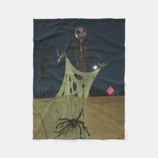 快適なハロウィン フリースブランケット (正面)