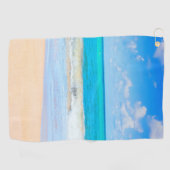 快適なビーチ ゴルフタオル (横)