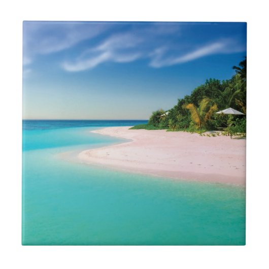快適なビーチ  タイル (正面)