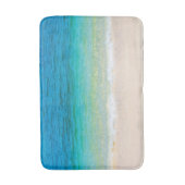 快適なビーチ バスマット (正面縦)