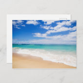 快適なビーチ ポストカード (正面/裏面)