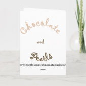 快適な何かにスリップまたは滑ること カード (裏面)