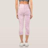 快適な水彩レギンスで日々の衣服 カプリレギンス (裏面)