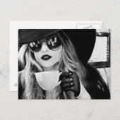 快適な沈黙 ポストカード (正面/裏面)