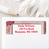 快適な紫素朴 ラベル (インサイチュ)