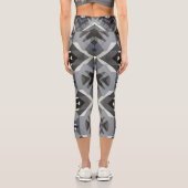 快適スタイリッシュなヨガレギンス カプリレギンス (裏面)